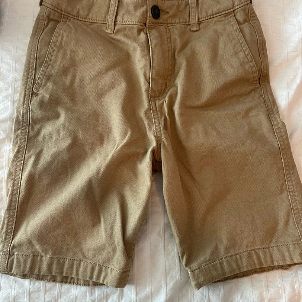 Abercrombie khaki shorts size 11/12